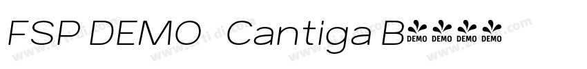 FSP DEMO   Cantiga B字体转换